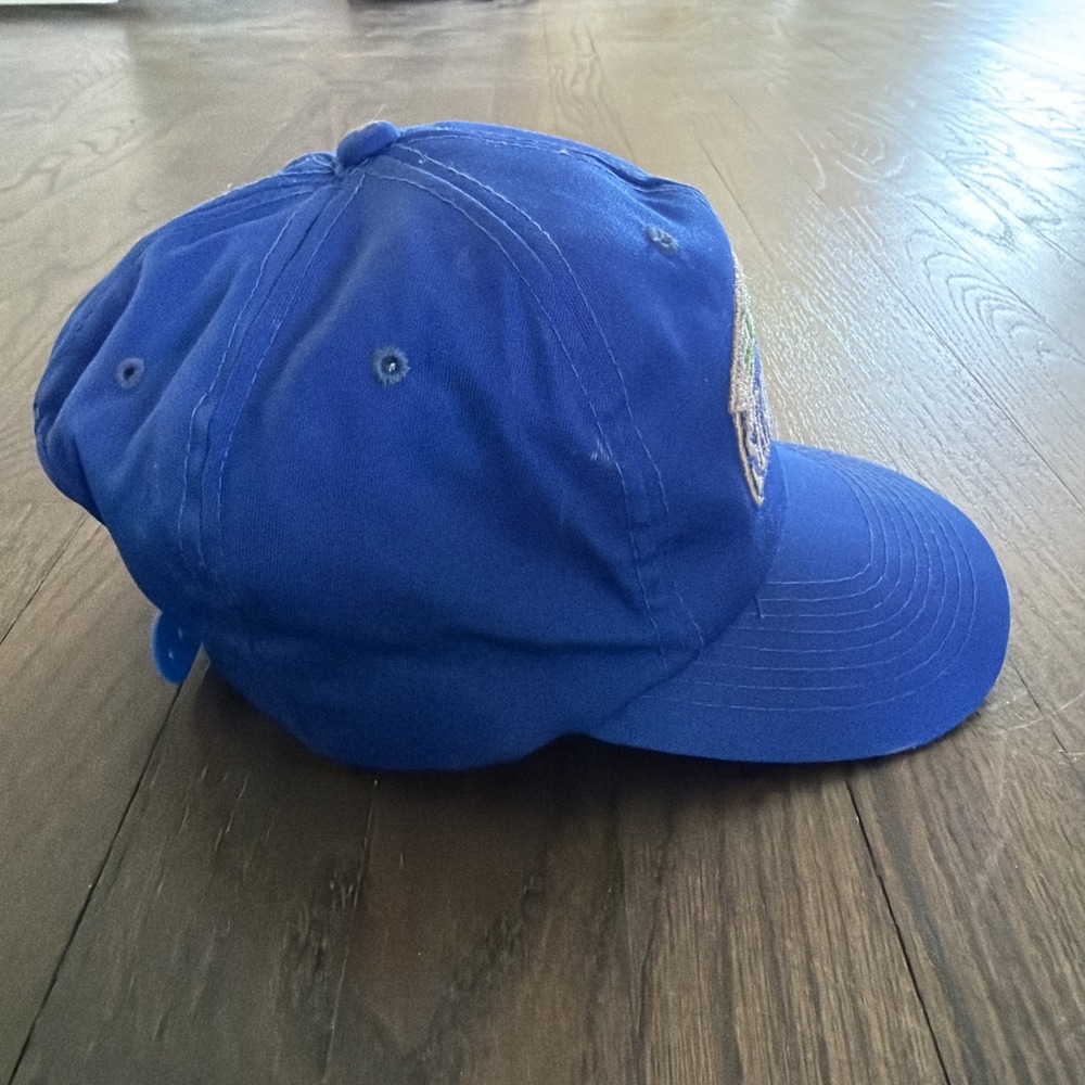 Vintage Youngan Annco Seattle Seahawks Hat Snapback Blue NFL - Picture 4 of 7